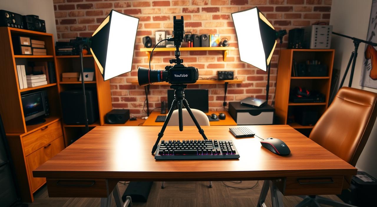 How to Set Up a Home Studio for YouTube Videos on a Budget